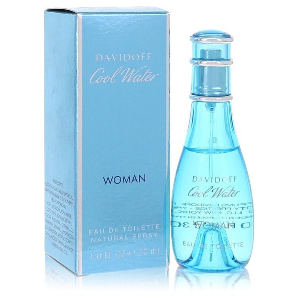 Cool Water by Davidoff Eau De Toilette Spray 1 oz